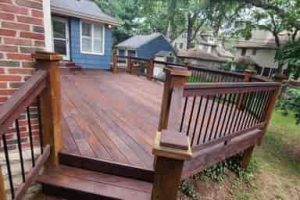 Ipe Deck Staining